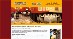 Desktop Screenshot of kammarsrestaurantequipment.com